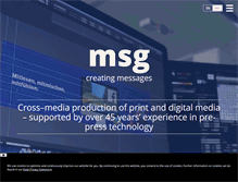 Tablet Screenshot of m-s-g.de